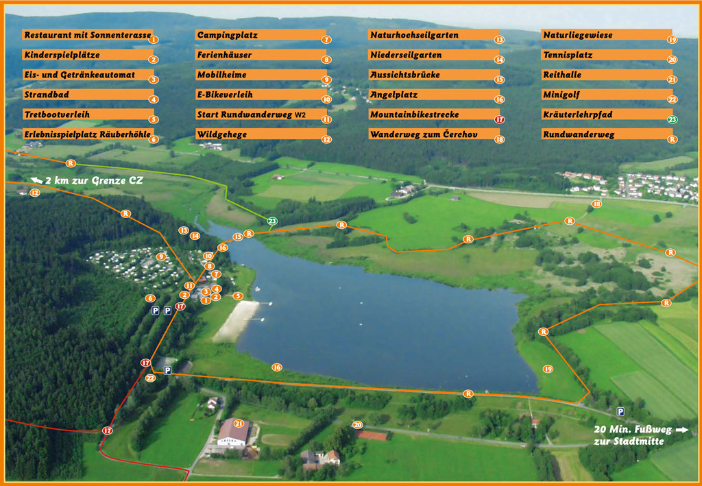 Übersichtskarte Perlsee