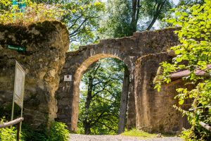 Burgruine Schwarzenburg bei Rötz im Oberen Bayerischen Wald